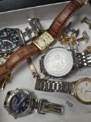 Collection modern fashion watches