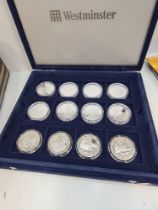 Westminster Mint "The Bicentenary of the Battle of Trafalgar Silver Coin Collection". A cased set of