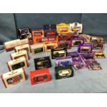 A collection of boxed model toy lorries & cars - Days Gone, Lledo, Oxford Die-Cast, etc. (29)