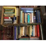 Three boxes of books including several volumes on shooting, shotguns, sporting and countryside,
