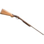 An early German air rifle by Diana - model 27, with steel barrel and hardwood stock. (42.5in)