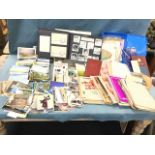 Miscellaneous ephemera including postcards, photographs, letters, documents, RAF service papers,