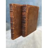 Les Essais de Michel Seigneur de La Montaigne, published in 1724, 2 vols, leather bound. (2)