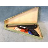 A boxed Tex .177 air pistol, the Czechoslovakian weapon model 086, complete with instruction