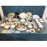 Miscellaneous ceramics including a Victorian Grecian style vase, Royal Doulton, a large French