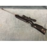 A Spanish .22 air rifle by Cometa - model 300, the lever action weapon with steel barrel and