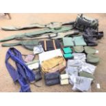 Miscellaneous fishing bags, rod bags, cases, etc., mostly now including a Wychwood case, sleeves,