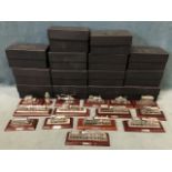 A collection of fourteen boxed and mint Royal Hampshire Art Foundry cast pewter Thomas the Tank