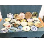 Miscellaneous ceramics including a Royal Doulton Rustic England series ware plate, an Alfred