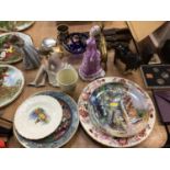 Sundry items, including Nao, Coalport and Beswick figures