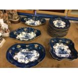 Royal Worcester powder blue china