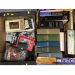 Lot books mostly about Winston Churchill - three boxes