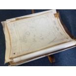 Large collection - approximately 140, early 20th century ordinance survey maps