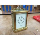 Contemporary Mappin & Webb Brass carriage clock