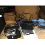 Lumix Leica and Lot cameras and Billingham camera bag