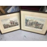 Two military prints and decorative pictures