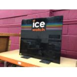 Ice watch sign