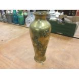 Japanese Meiji period Bronze vase (cleaned)