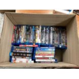 Five boxes of Blu Ray