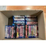 Five boxes of Blu Ray