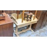 Antique pine wash stand