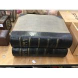 Books- Henry's Bible, two volumes.
