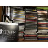 Five boxes of various CDs