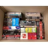 Ten boxes of DVD's