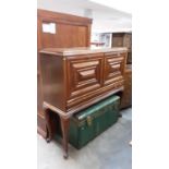 1930's Dutch walnut cabinet