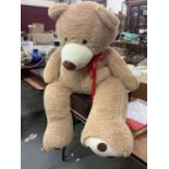 Very large teddy bear