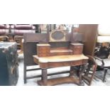 Victorian mahogany dressing table