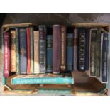 One box of Folio Society books