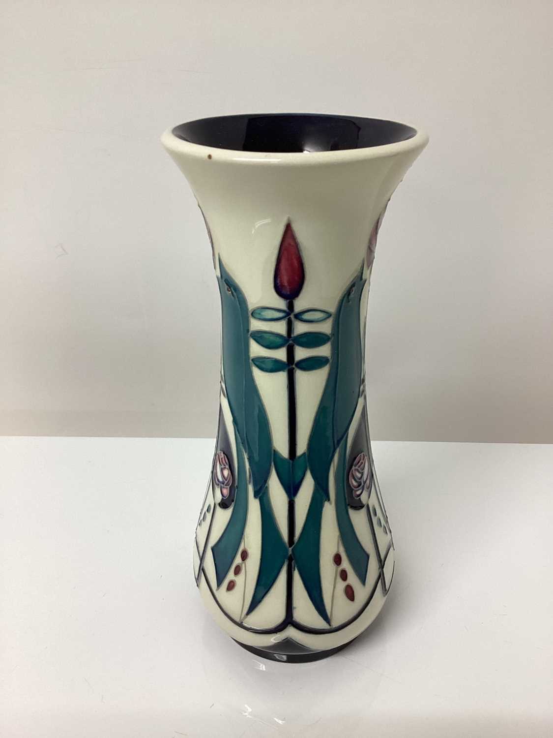 Moorcroft pottery Talwin vase, dated 2014, 20.5cm high, boxed - Image 2 of 7