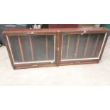 Glazed display cabinet