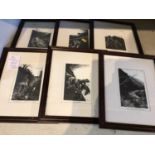 Set of six Watkins Pitchforth (B.B.) framed prints