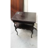 Late Victorian two tier table