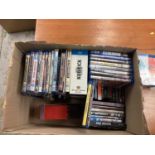 Five boxes of Blu Ray