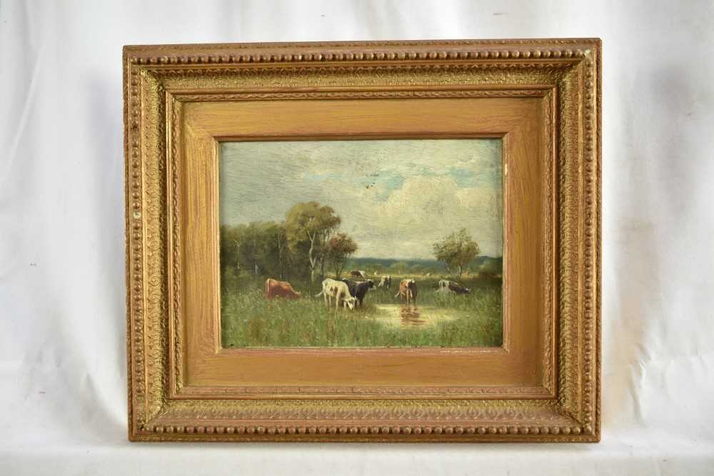 William Frederick Hulk (1852-c.1906) Pair of late 19th century oils on canvas in original gilt frame - Image 5 of 12