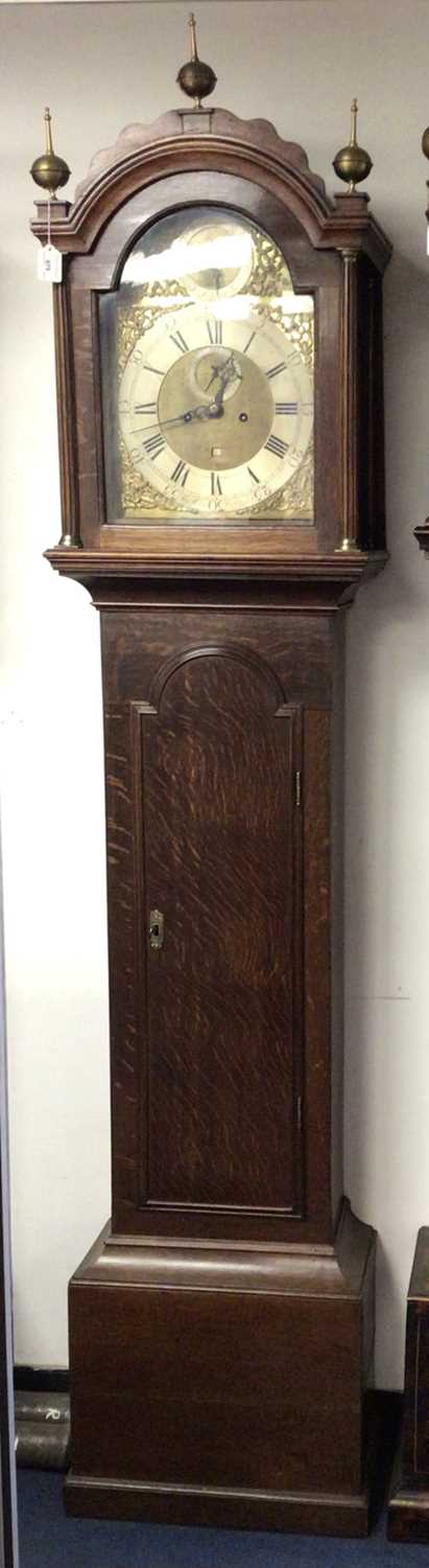 18th Century longcase clock by Thomas Thorp, Colchester