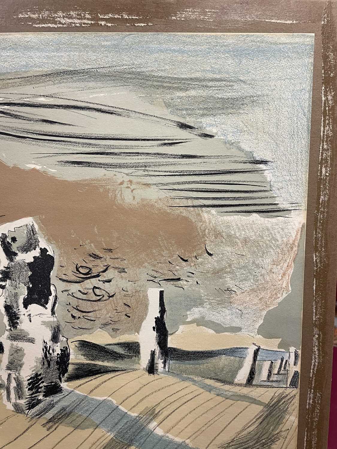 Paul Nash (1889-1946) signed lithograph - Avebury, Landscape of the Megaliths, 1937, signed in penci - Image 10 of 14