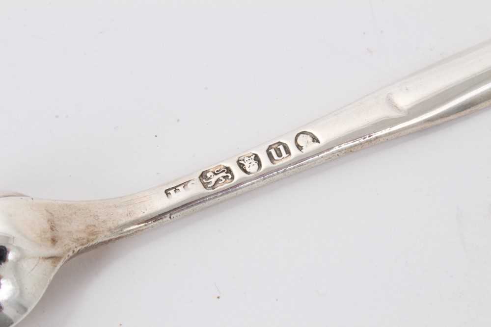 George III silver marrow scoop - Image 2 of 3