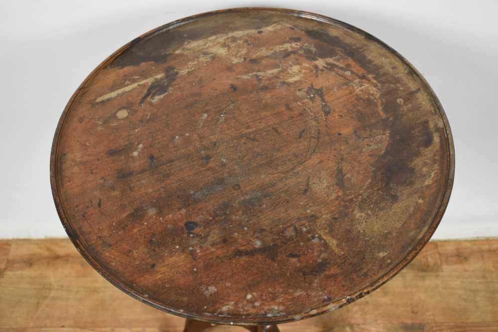 George III mahogany wine table - Image 2 of 4