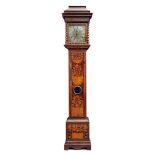 Fine late-17th century marquetry longcase clock by Joseph Windmills, London with 11" gilt brass and