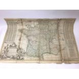 Herman Moll, 18th century map of France and other maps