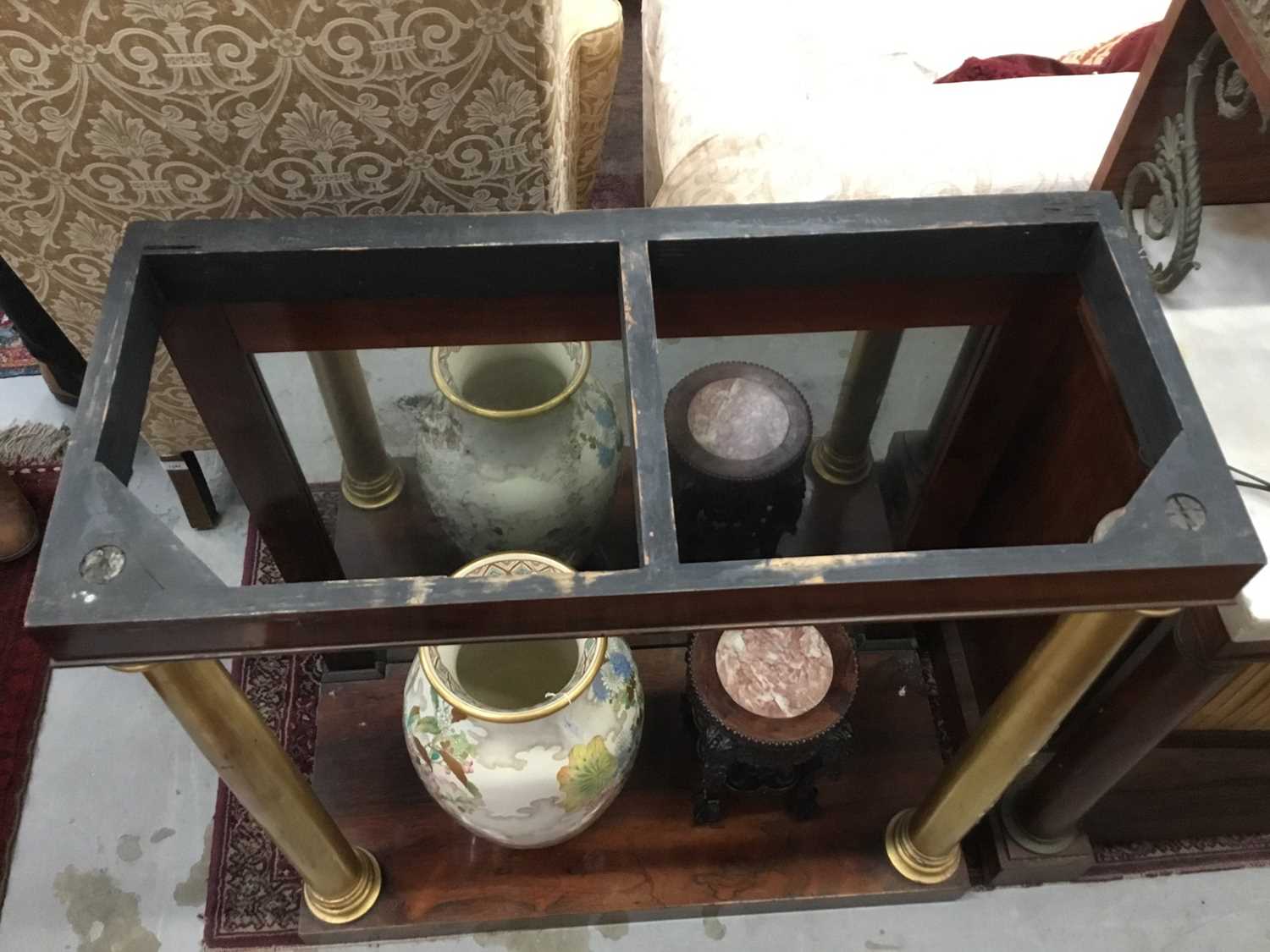 Pair of 19th century marble topped rosewood pier tables - Image 25 of 29