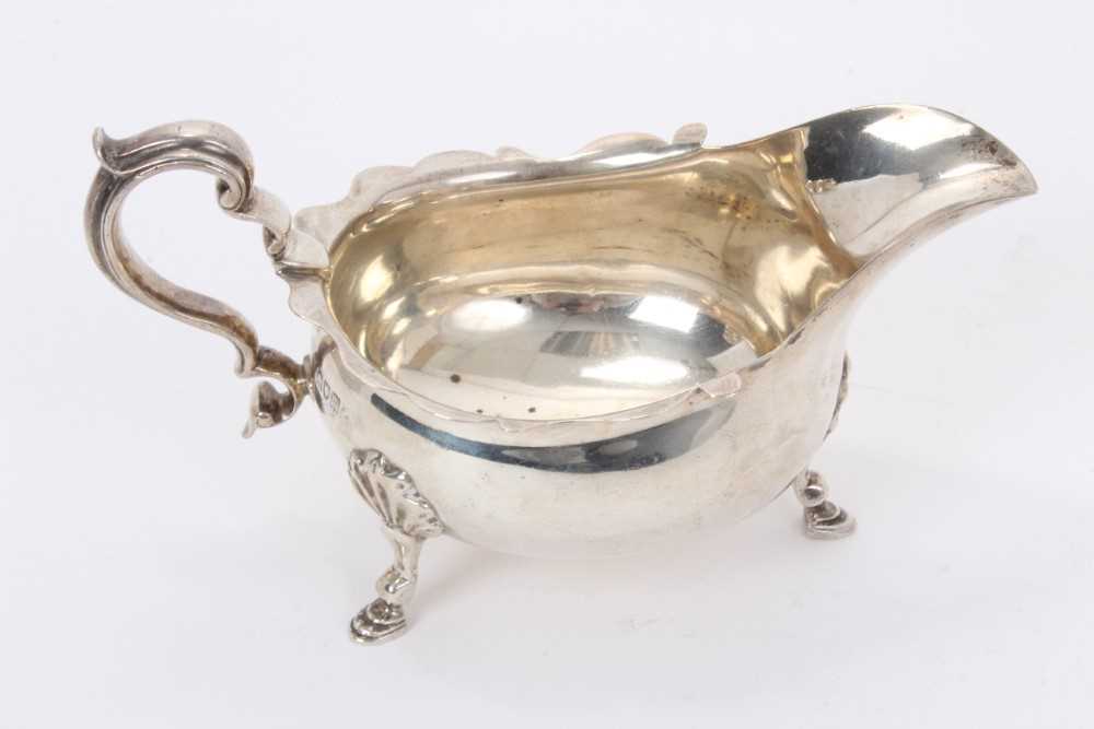 Two silver sauceboats - Image 4 of 5