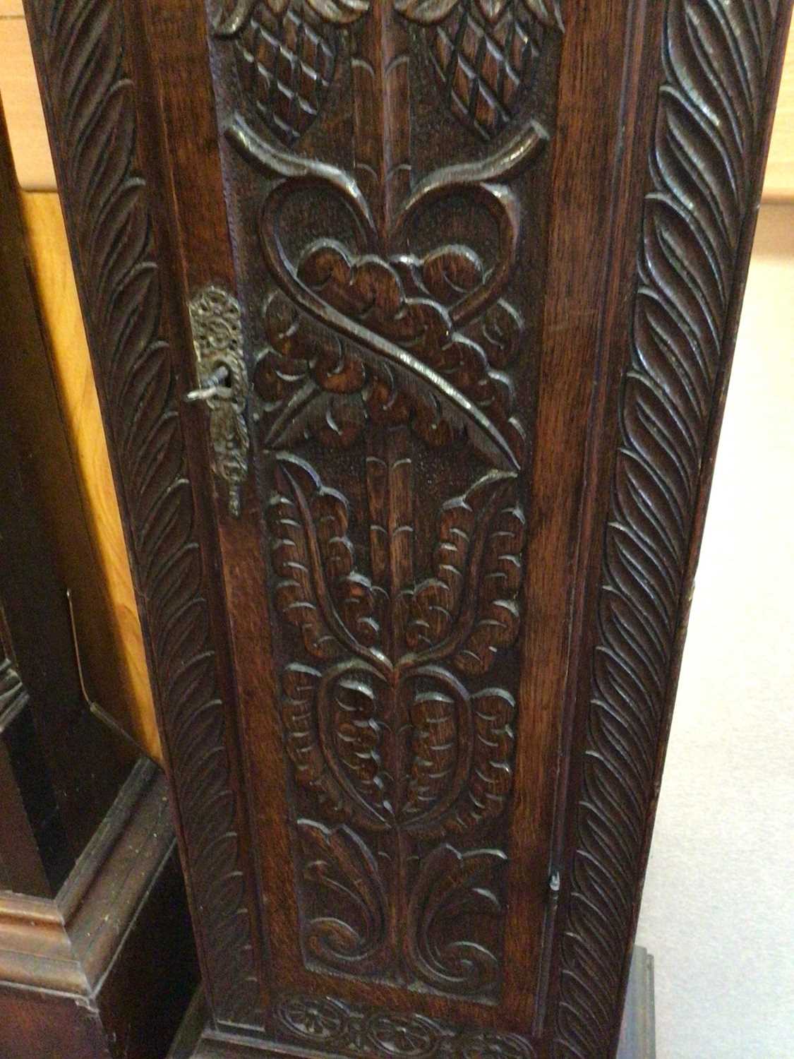 18th century 30 hour longcase clock by Richard Houston, Oversly Green - Image 5 of 12