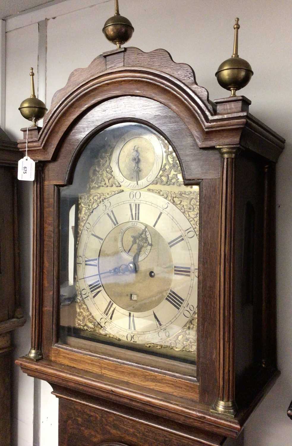 18th Century longcase clock by Thomas Thorp, Colchester - Image 2 of 16