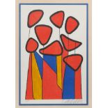 Alexander Calder (1898-1976) lithograph, Squash Blossoms, 1973, signed in pencil and A/P