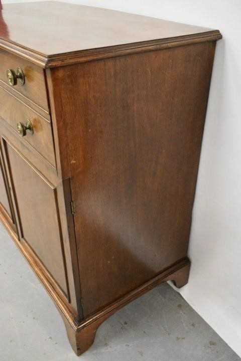 Early 19th century mahogany secretaire chest - Image 8 of 8